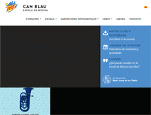 Tablet Screenshot of canblau.net