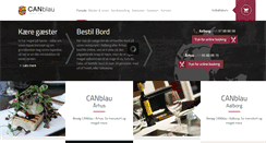 Desktop Screenshot of canblau.dk